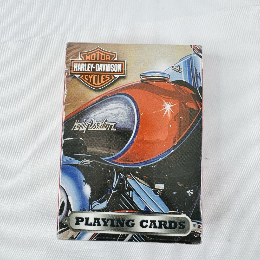 Harley Davidson Motorcycle Playing Cards Poker New Bicycle 2003